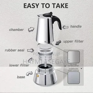 Stainless Steel Espresso Maker