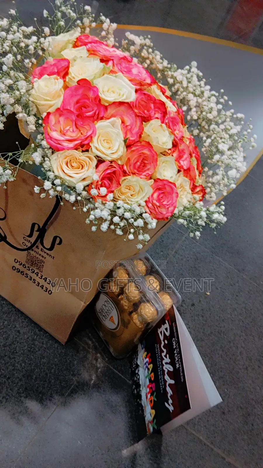 Yaho Flower , Chocolate Full  Gift