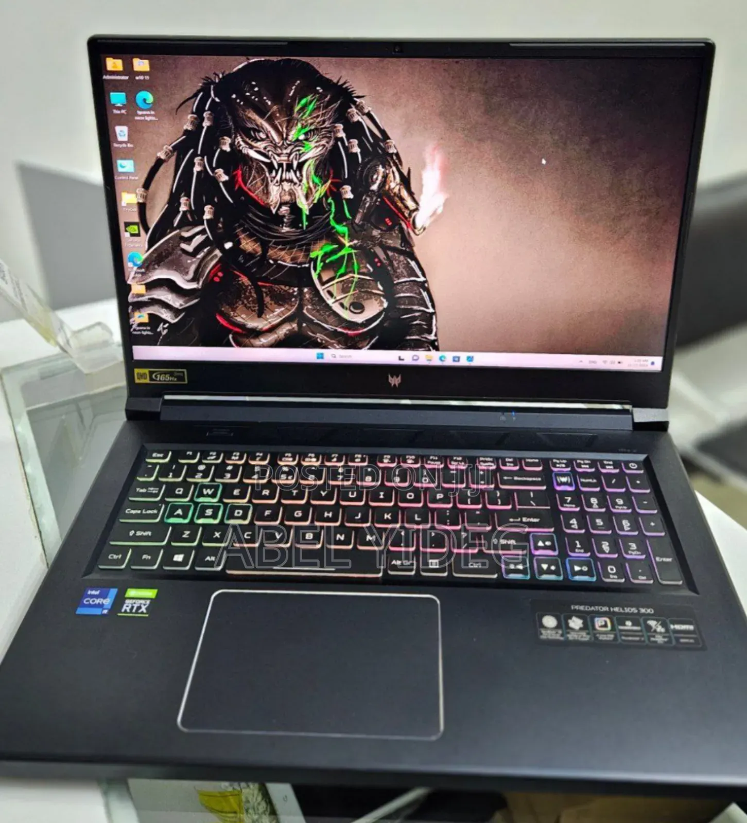 New Laptop Acer Predator Helios 300 16GB Intel Core I9 SSD 512GB