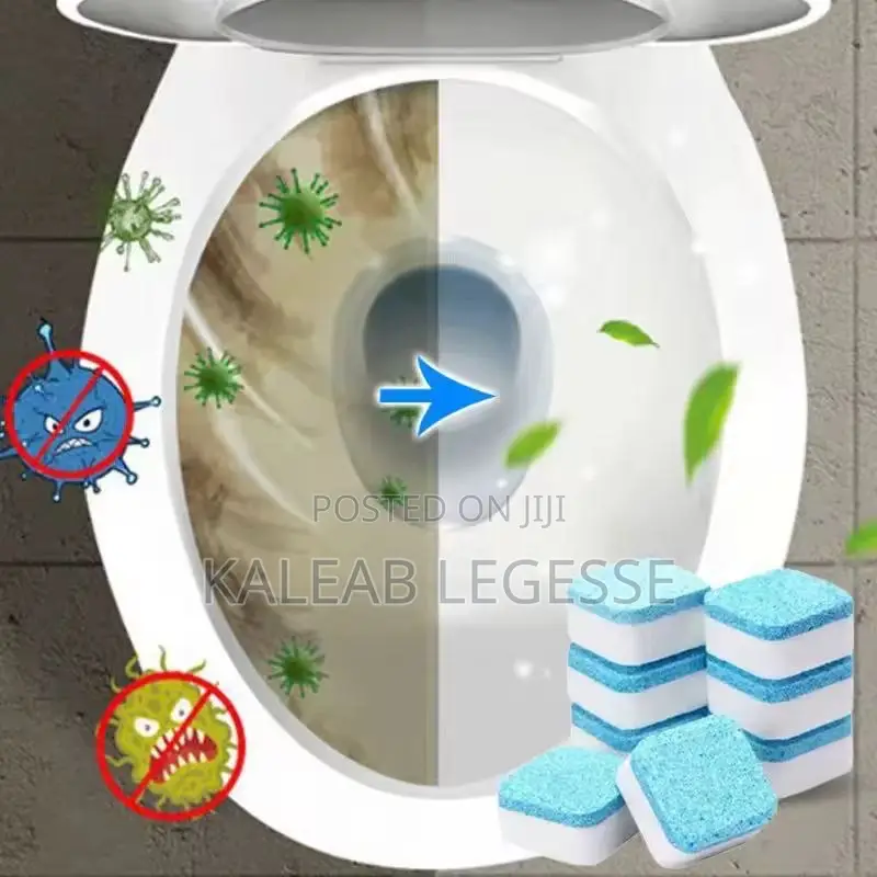 12pcs Toilet Effervescent Cleaning Tablet