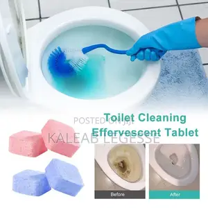 12pcs Toilet Effervescent Cleaning Tablet