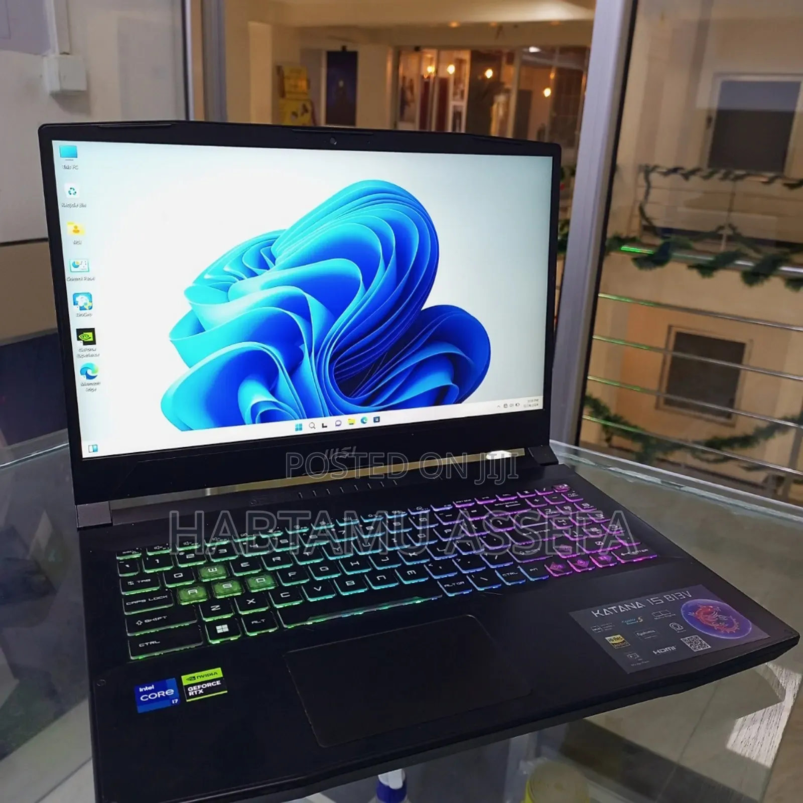 New Laptop MSI Katana 15 32GB Intel Core I7 SSD 1T