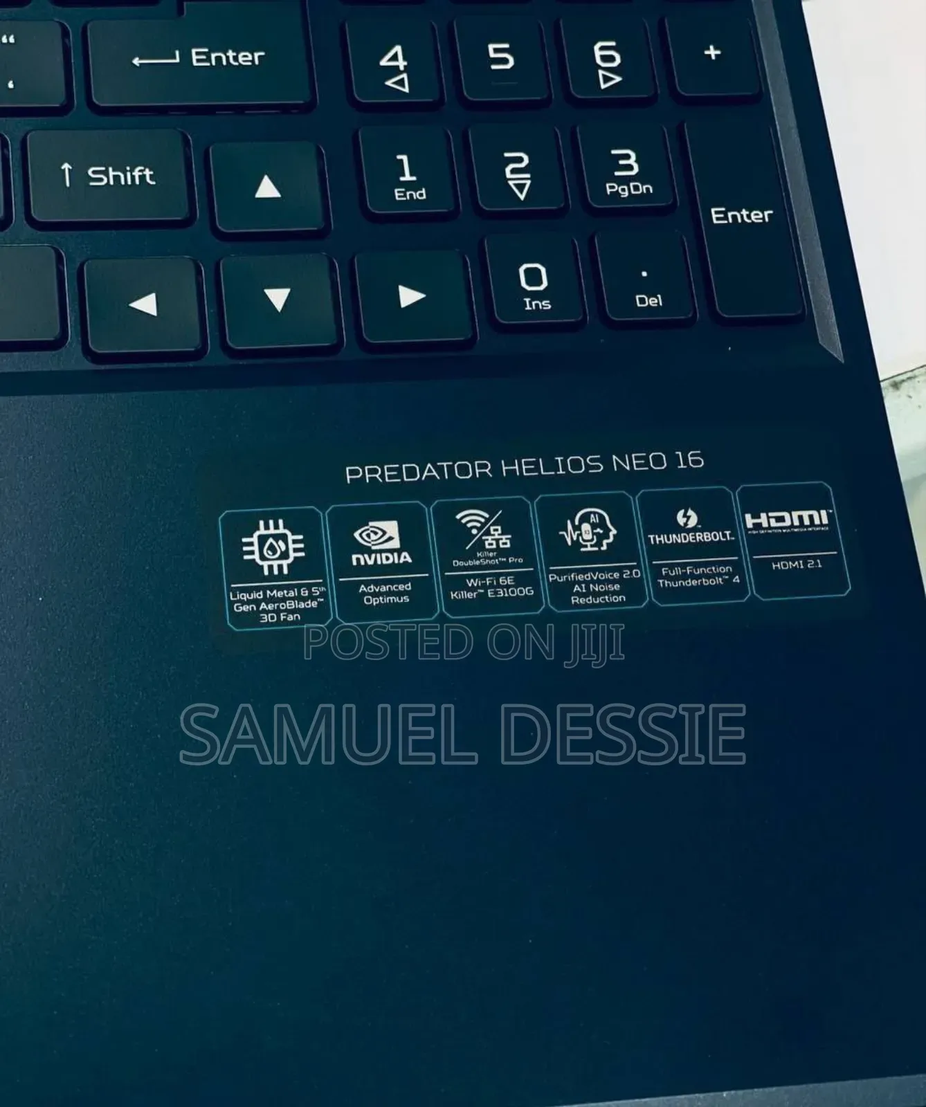 New Laptop Acer Predator Helios Neo 16 16GB Intel Core I9 SSD 1T