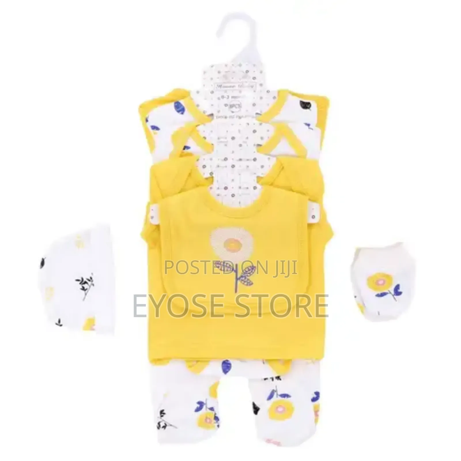 የአራስ ህፃናት 8 ፒስ/ 8 Pieces ልብስ