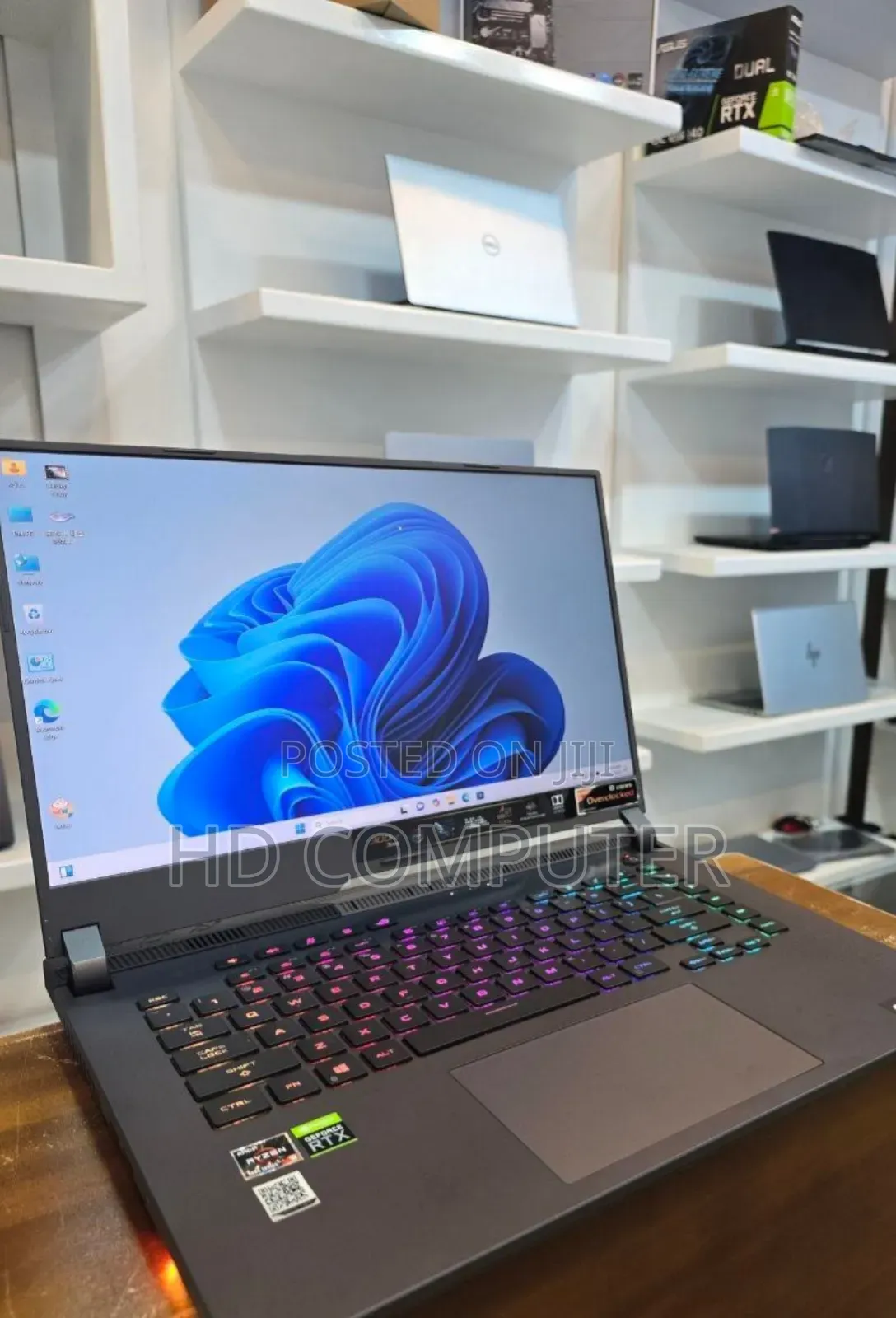 New Laptop Asus ROG Strix G15 16GB AMD Ryzen 9 SSD 512GB