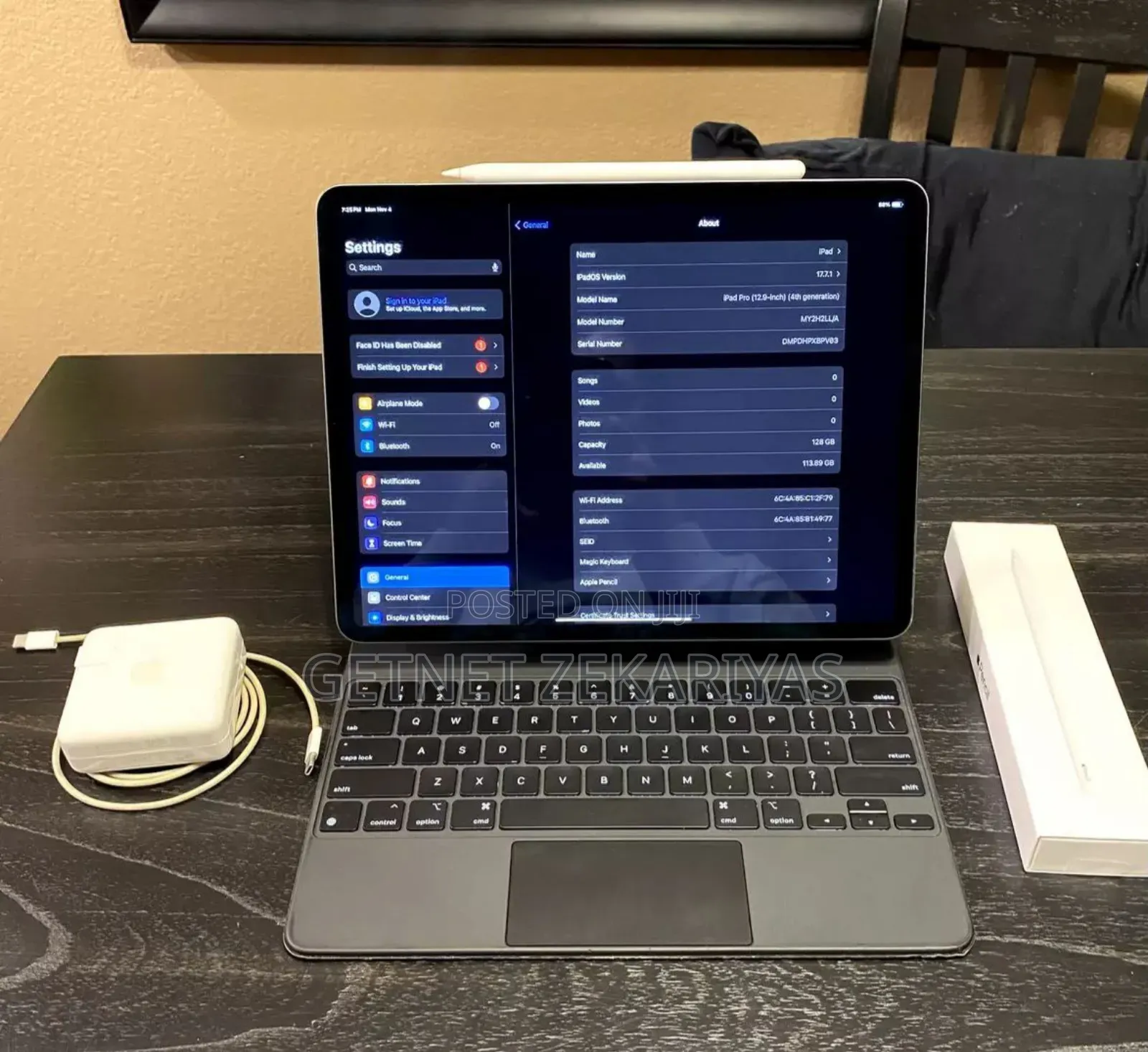 New Apple iPad Pro 256 GB Silver