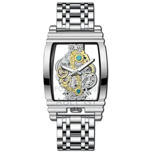 Brand New Square Tourbillion Skeleton Analog Quartz Watch