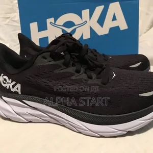 Photo - HOKA High Quality Black Sneakers for You