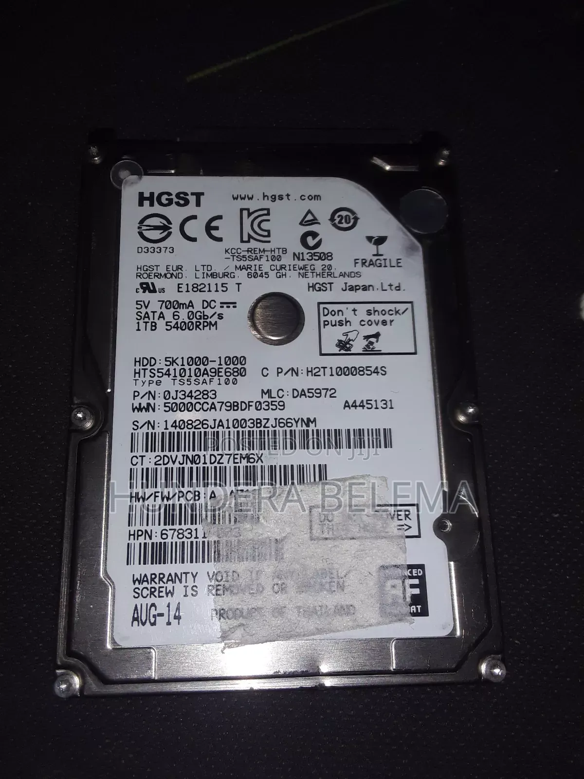 Harddisk Laptop 1TB