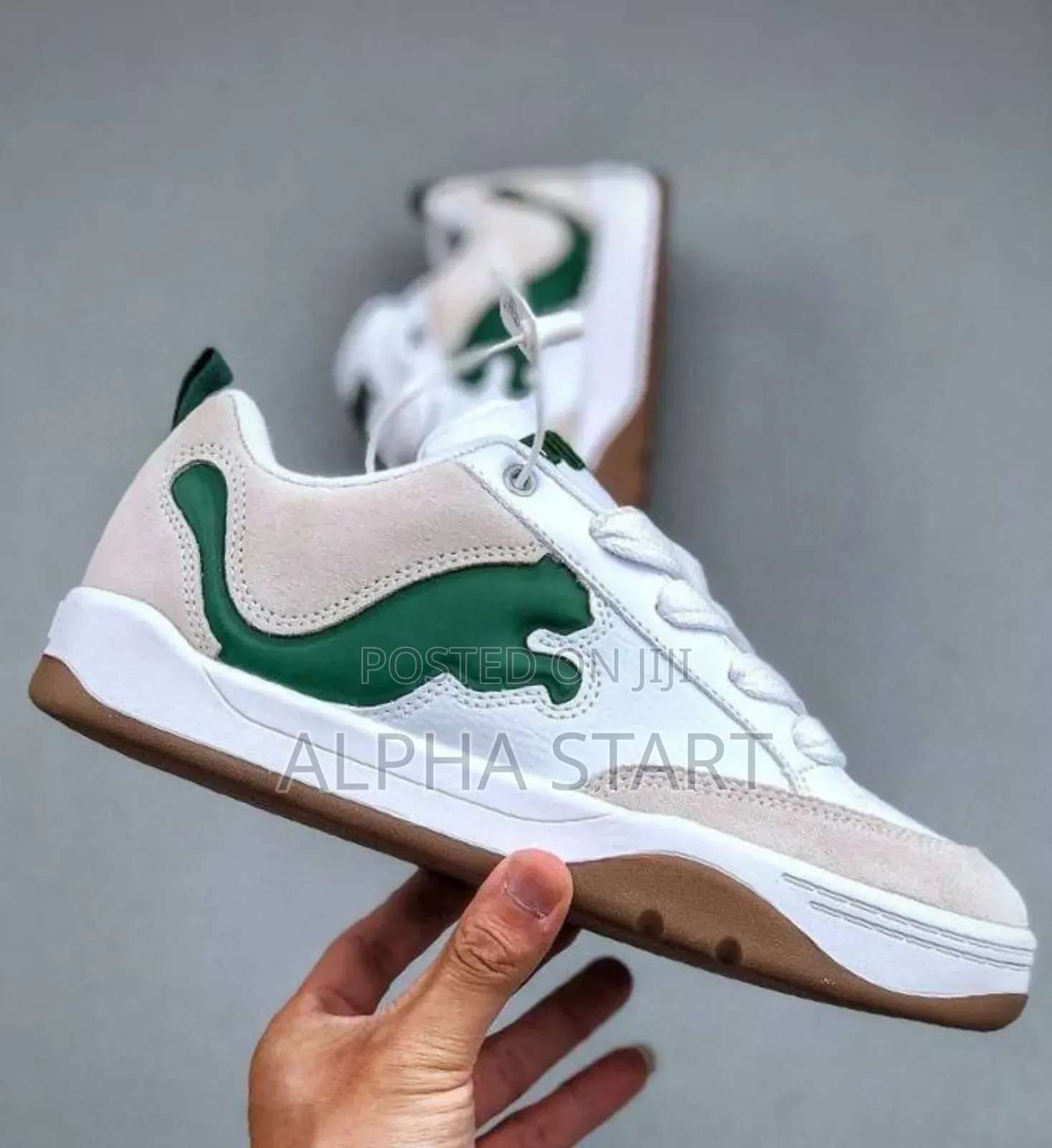 Puma Park Green High Quality Lifestyle Low Top Shoes