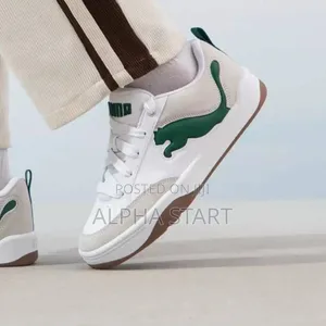 Puma Park Green High Quality Lifestyle Low Top Shoes