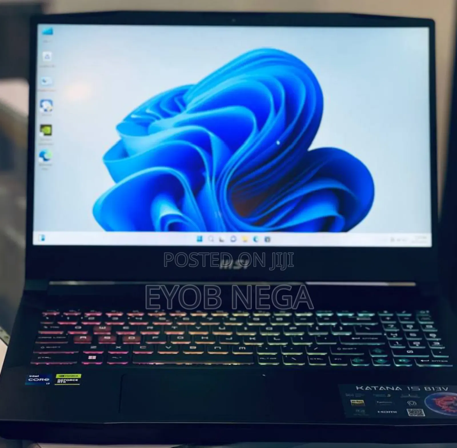 New Laptop MSI Katana 15 16GB Intel Core I7 SSD 1T