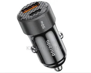 50 Watt Porodo Dual Port Car Charger(የመኪና ቻርጀር)