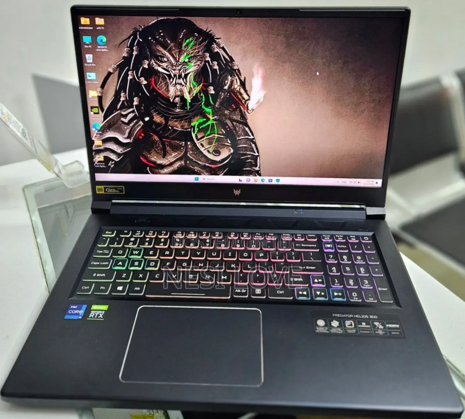 New Laptop Acer Predator Helios 300 16GB Intel Core I9 SSD 512GB