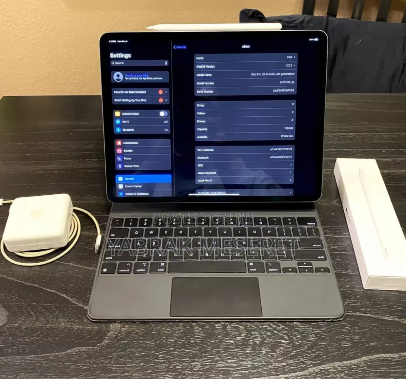 New Apple iPad Pro 128 GB Silver