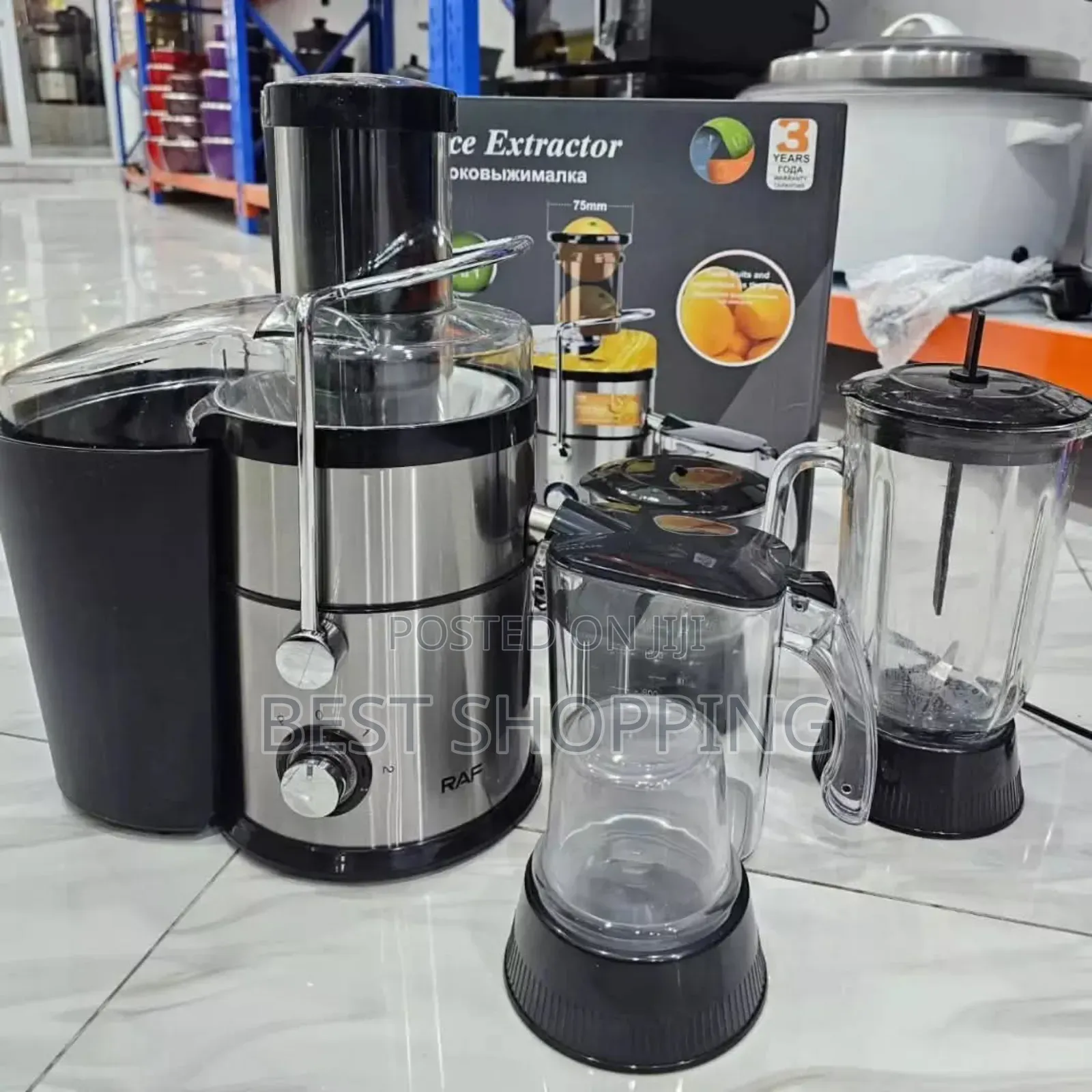 RAF 5 in 1 Juice Extractor