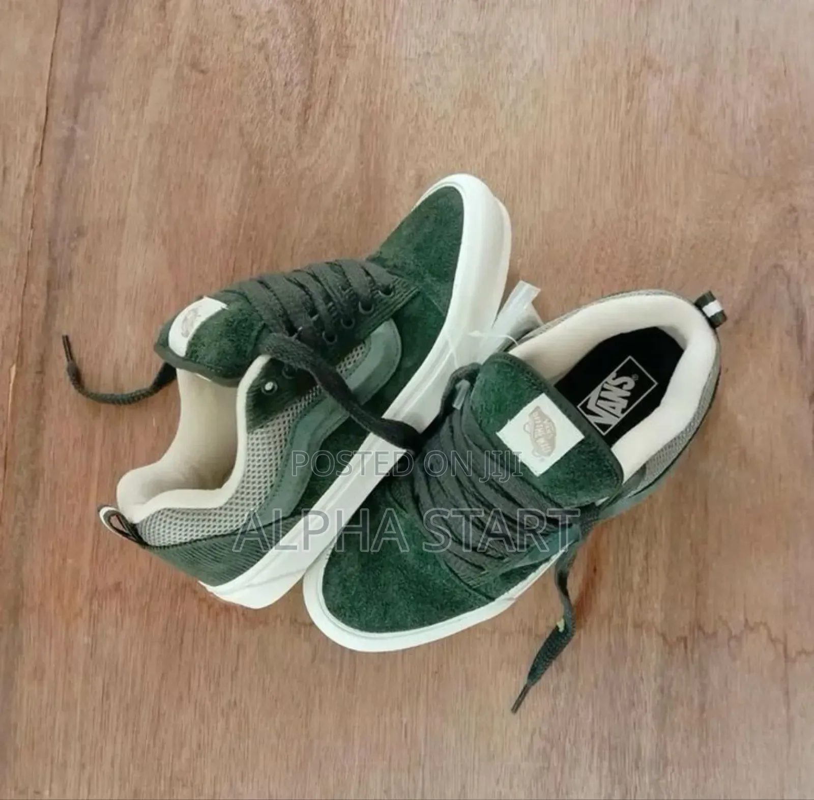 Vans Knu Green High Quality Shoes for You Made in Vietnam