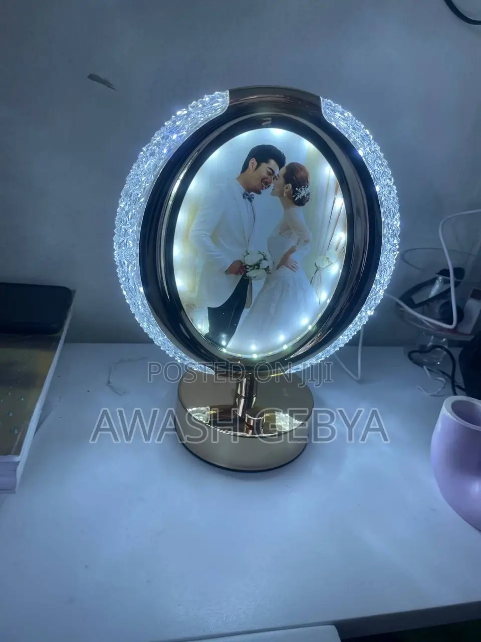 Portable Photo Frame Table Lamp,