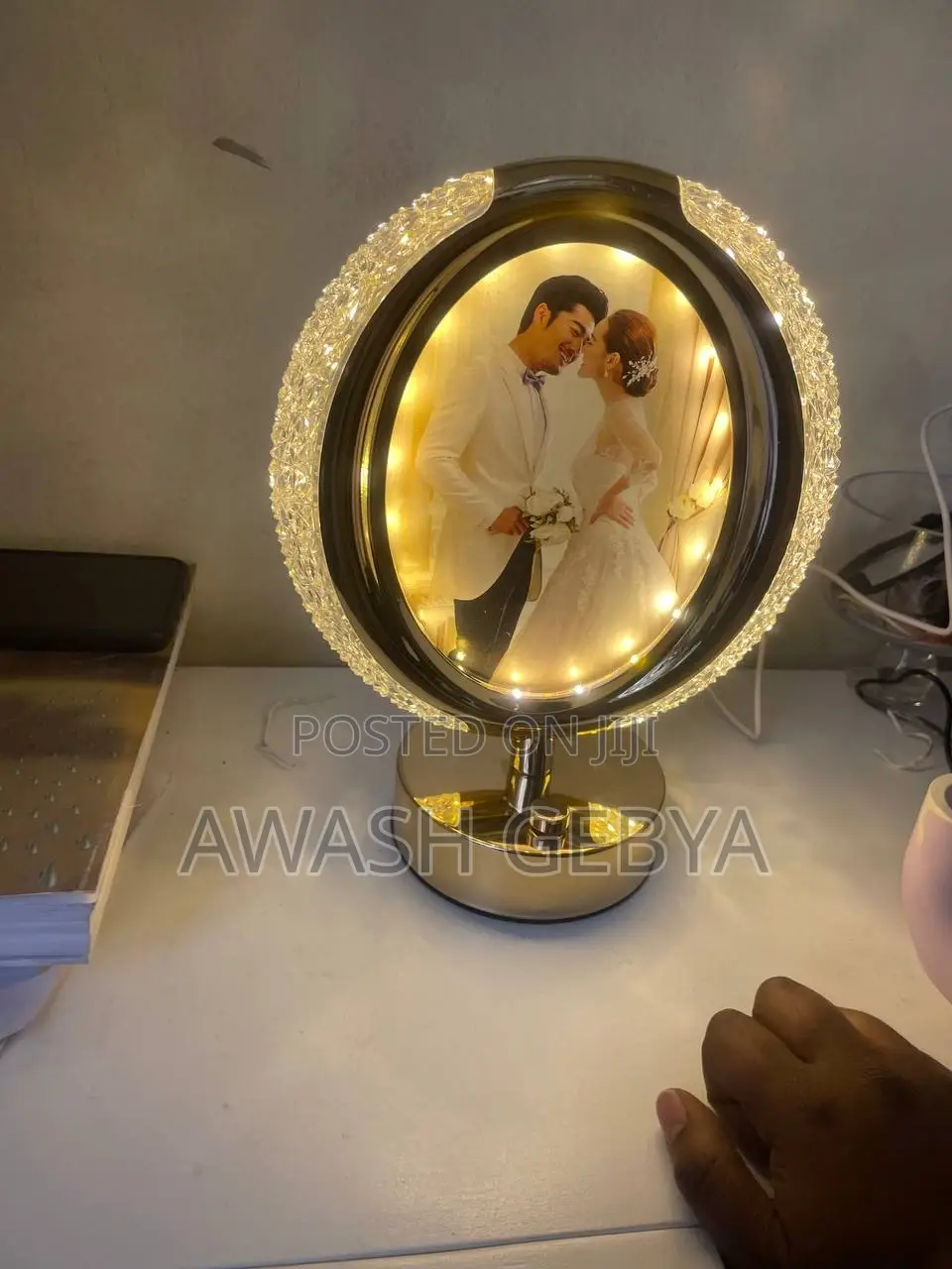 Portable Photo Frame Table Lamp,