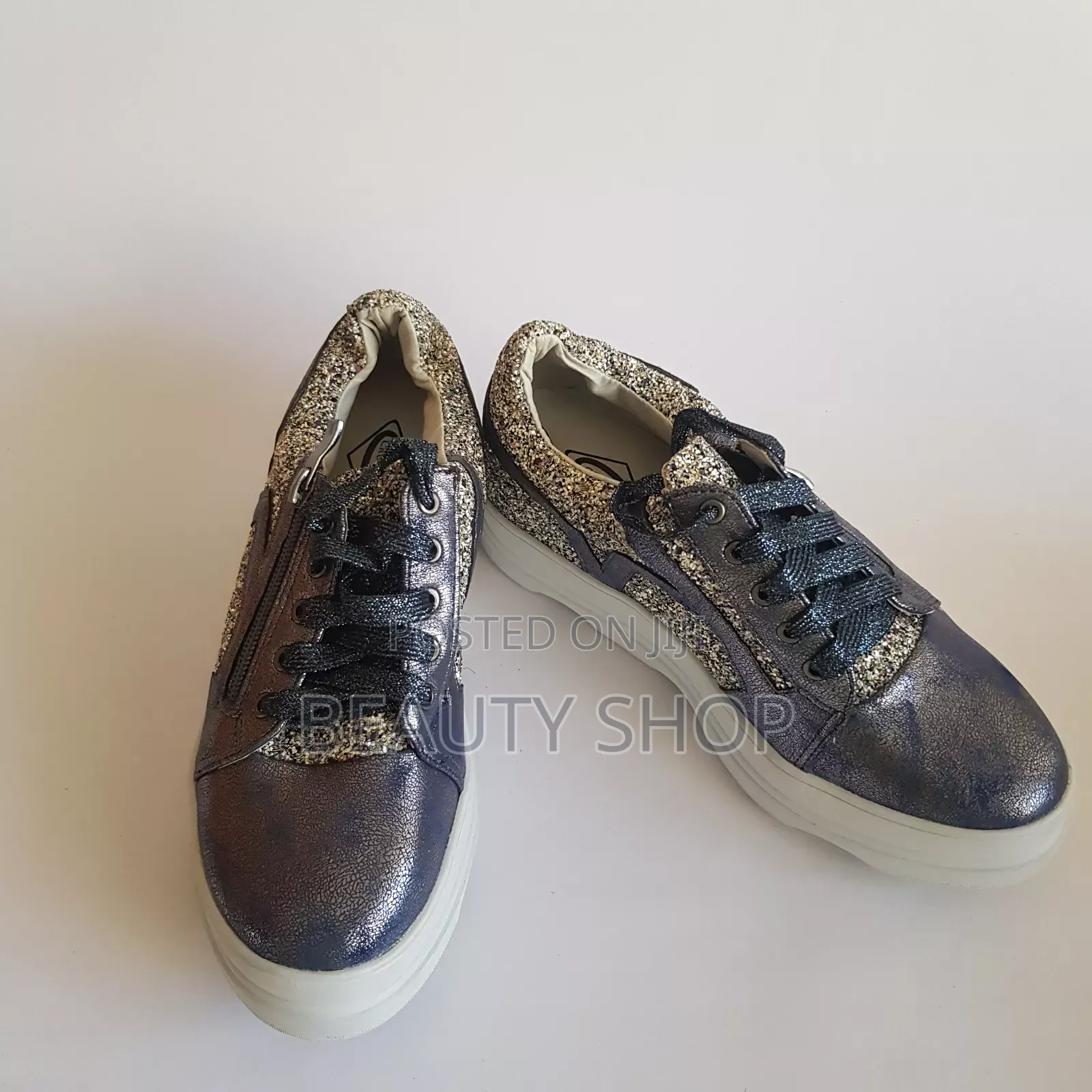 Classy Women's Shoes /Medium Wedge Sneaker in Store