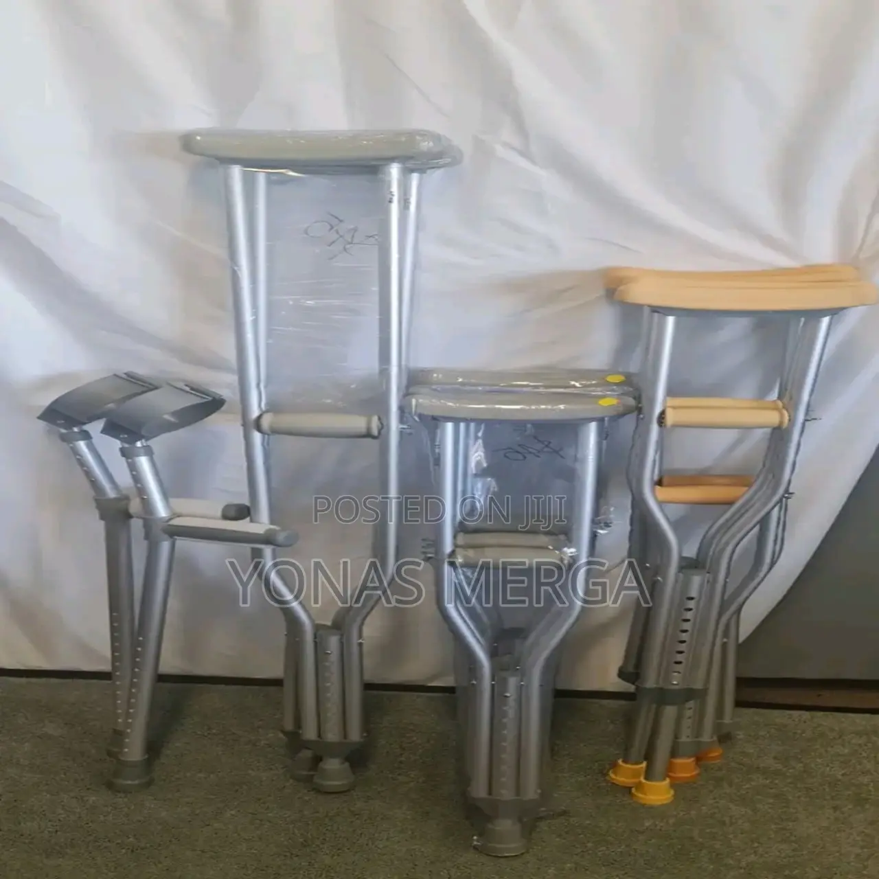 Alluminium Crutches回folding Walker,Walking Stick度crutches