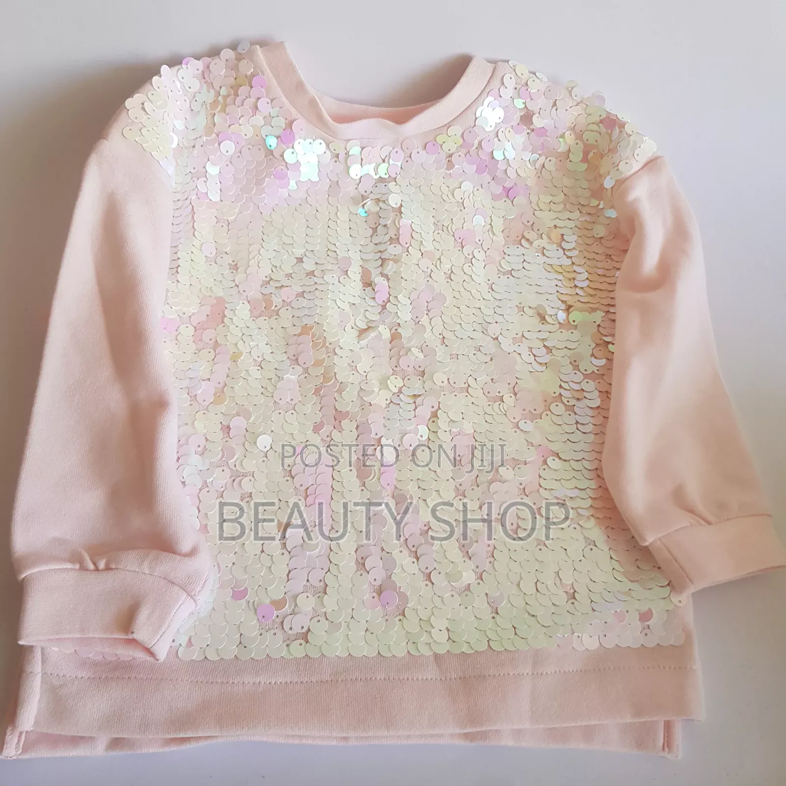 Children Clothing/ Sparkly Pink Long Sleeve