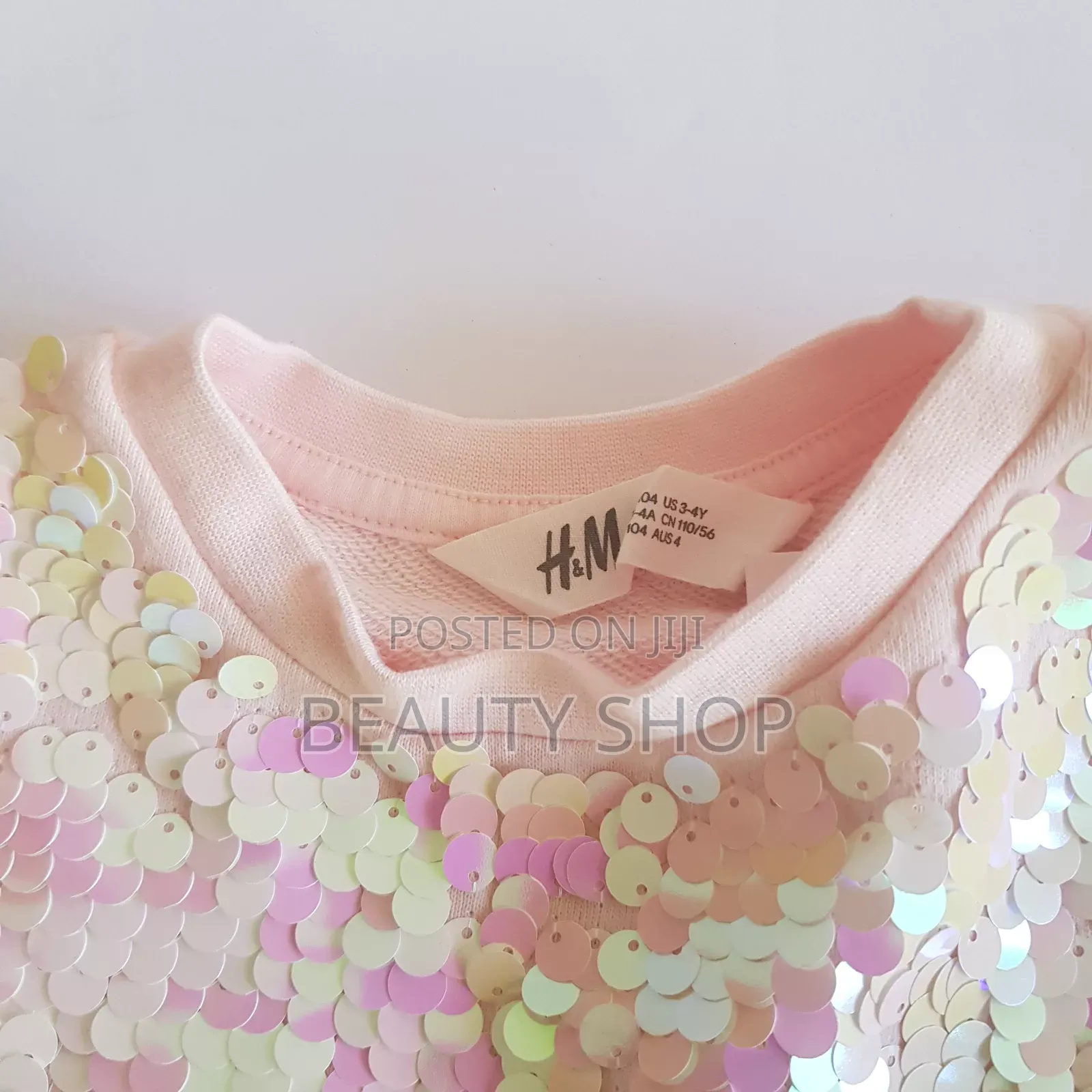 Children Clothing/ Sparkly Pink Long Sleeve