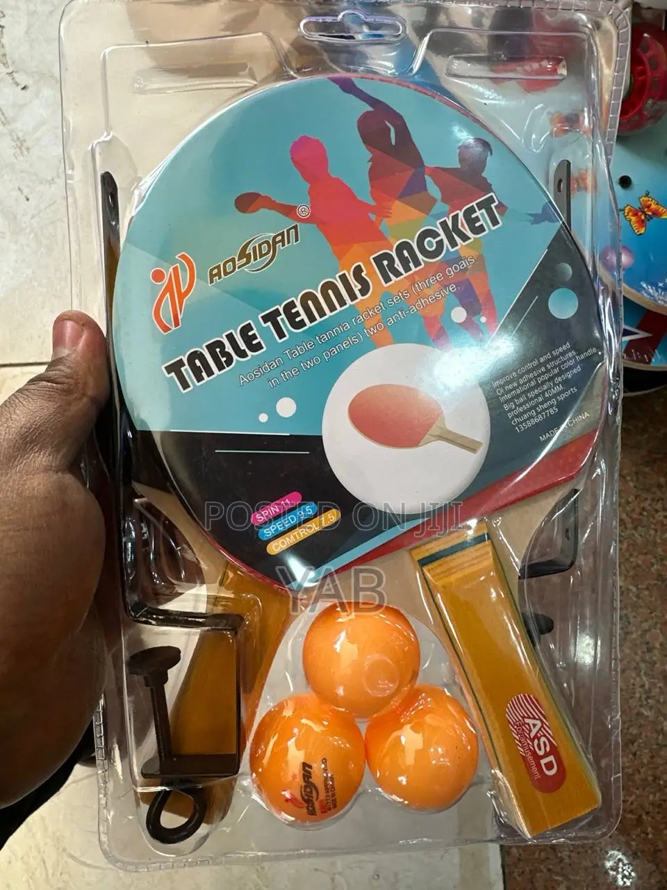 Table Tennis Racket With 3balls