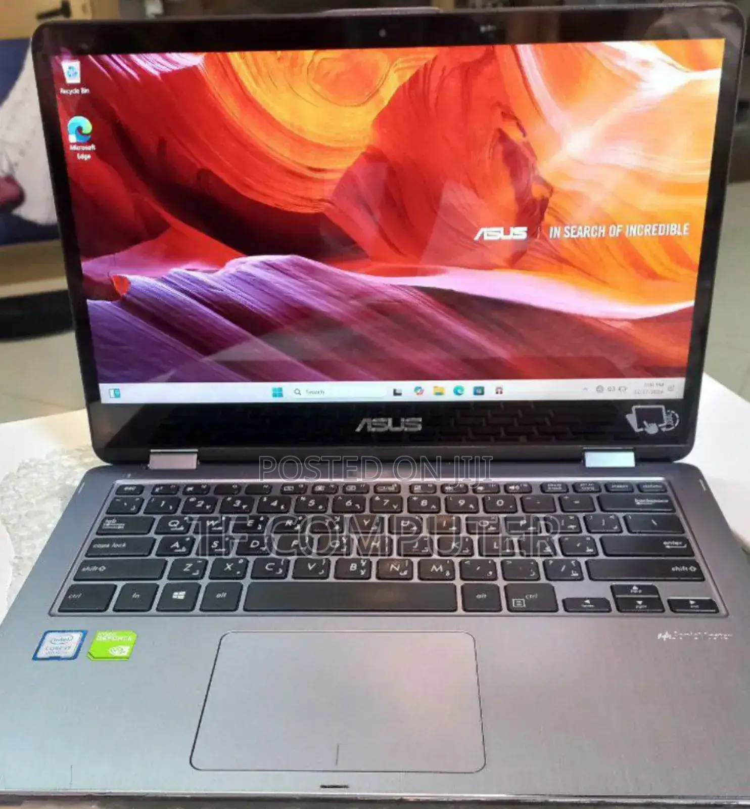 New Laptop Asus VivoBook Flip 14 TP401CA 8GB Intel Core I7 SSD 1T