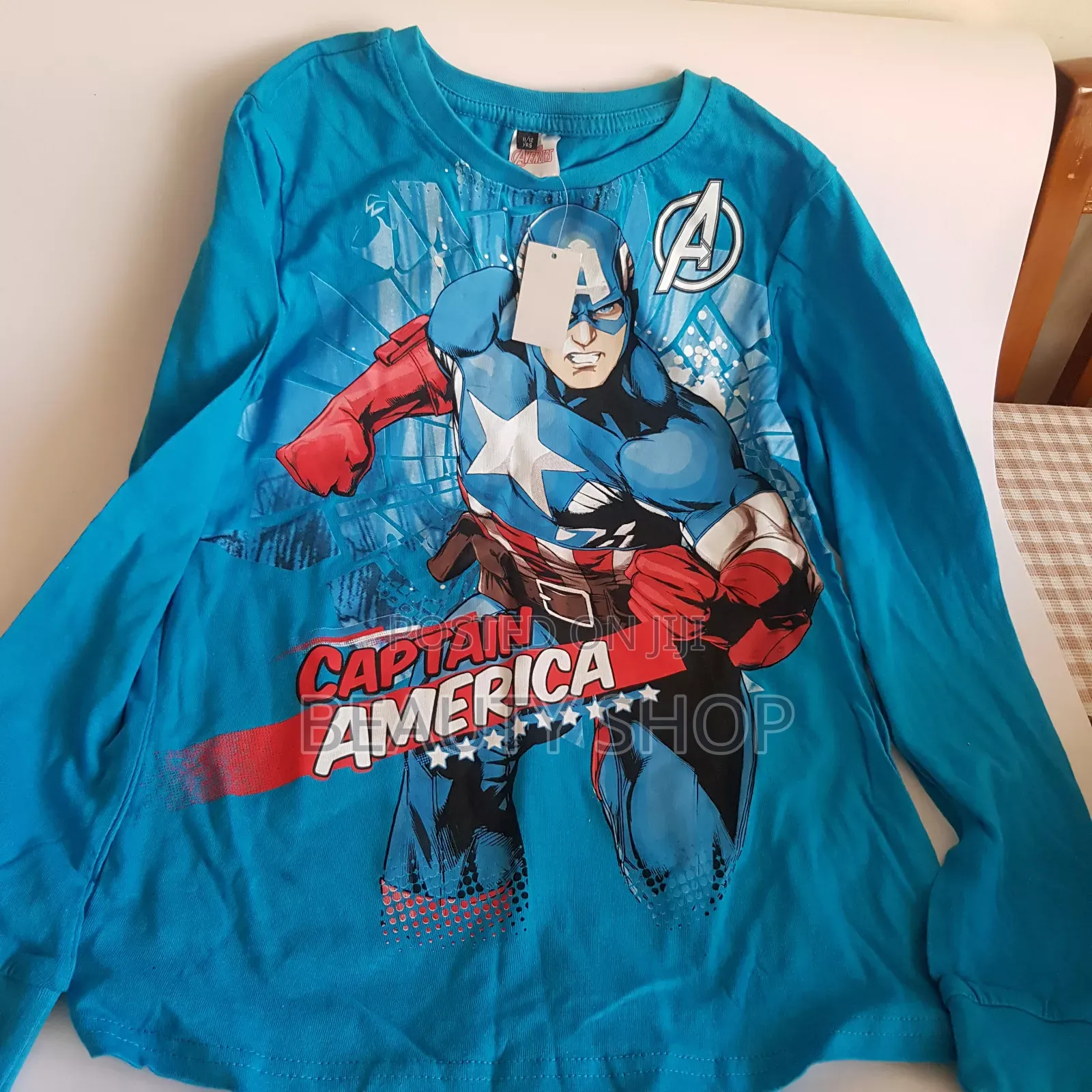 Avengers / Capitain America Long Sleeve T Shirt