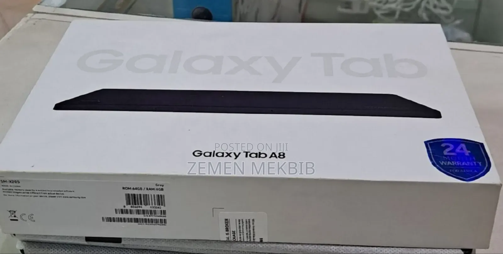 New Samsung Galaxy Tab A8 10.5 (2021) 64 GB Silver