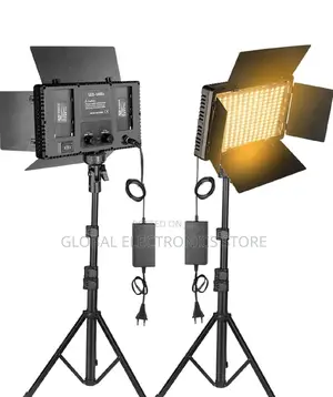 Photo - RGB and Led Photographic Light Panel With Tripod Stand