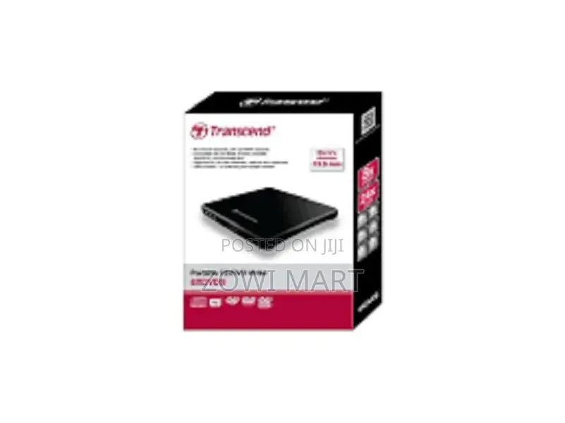 Transcend Portable CDDVD Writer 8xdvds-K