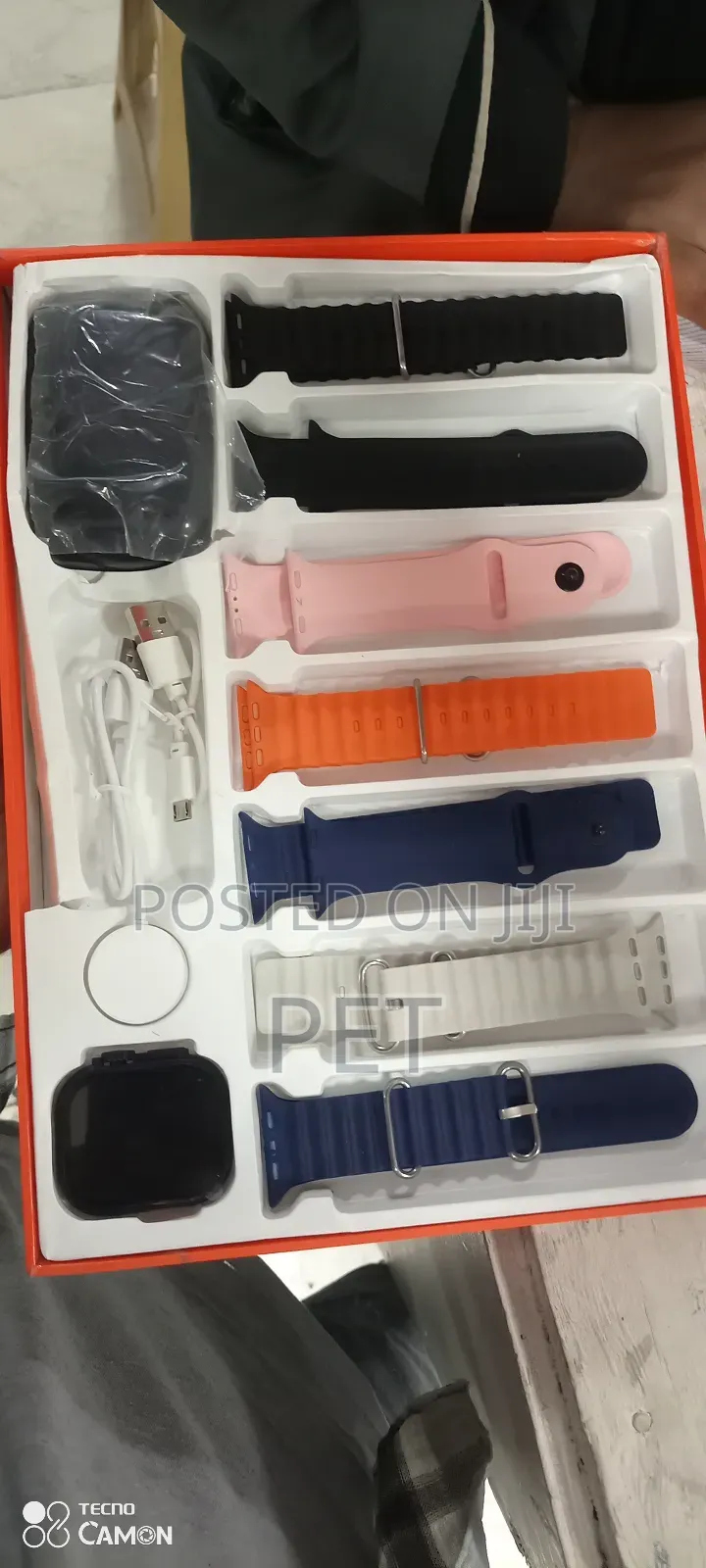 Smart Watch With Airpod 7straps