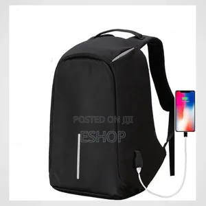 Anti-Theft Backpack With Usb Charging Port
