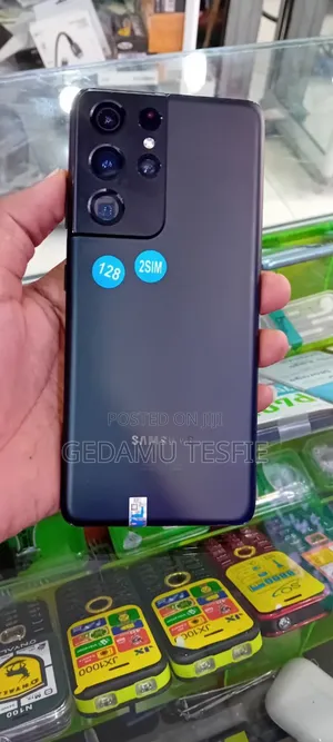 New Samsung Galaxy S21 Ultra 5G 128 GB Black