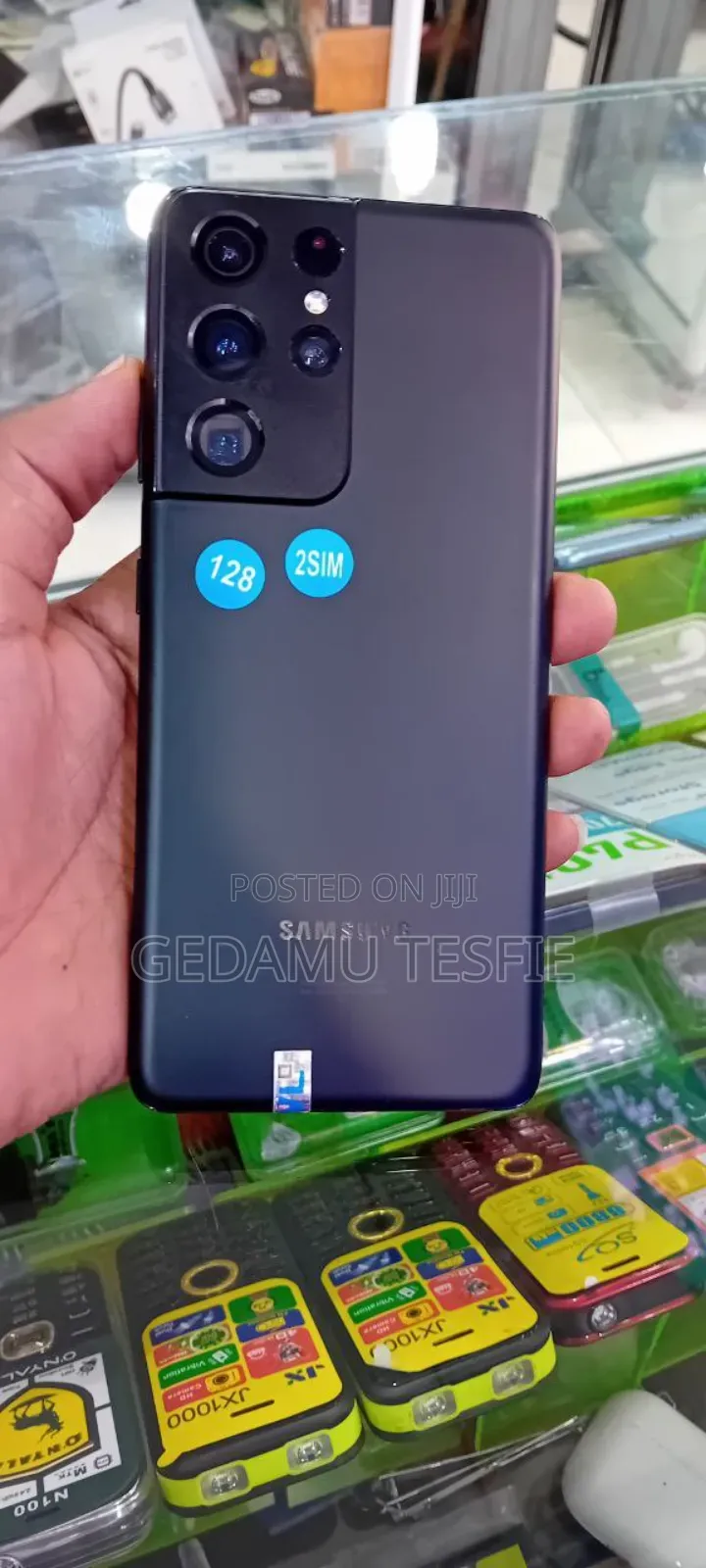 New Samsung Galaxy S21 Ultra 5G 128 GB Black