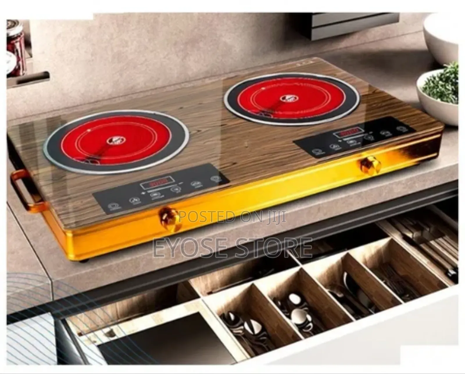 Saachi Touch Technology Electric Stove