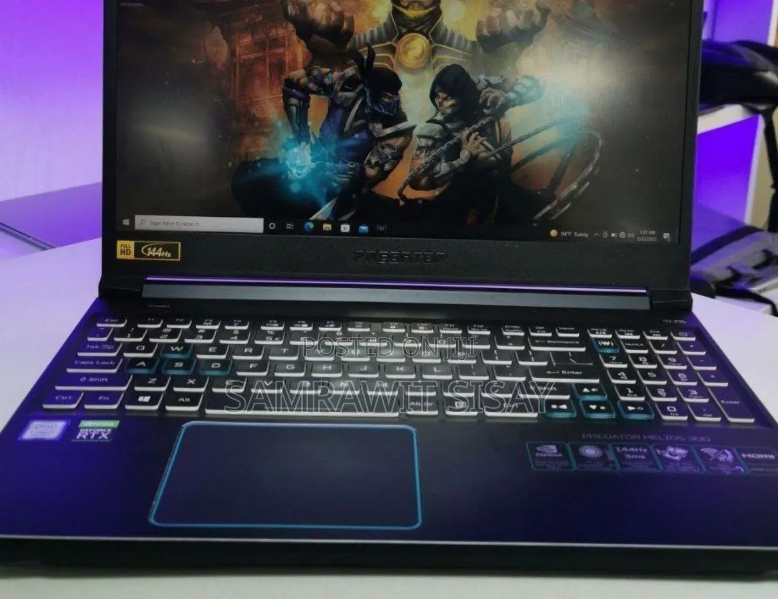 Laptop Acer Predator Helios 300 16GB Intel Core I7 SSD 512GB