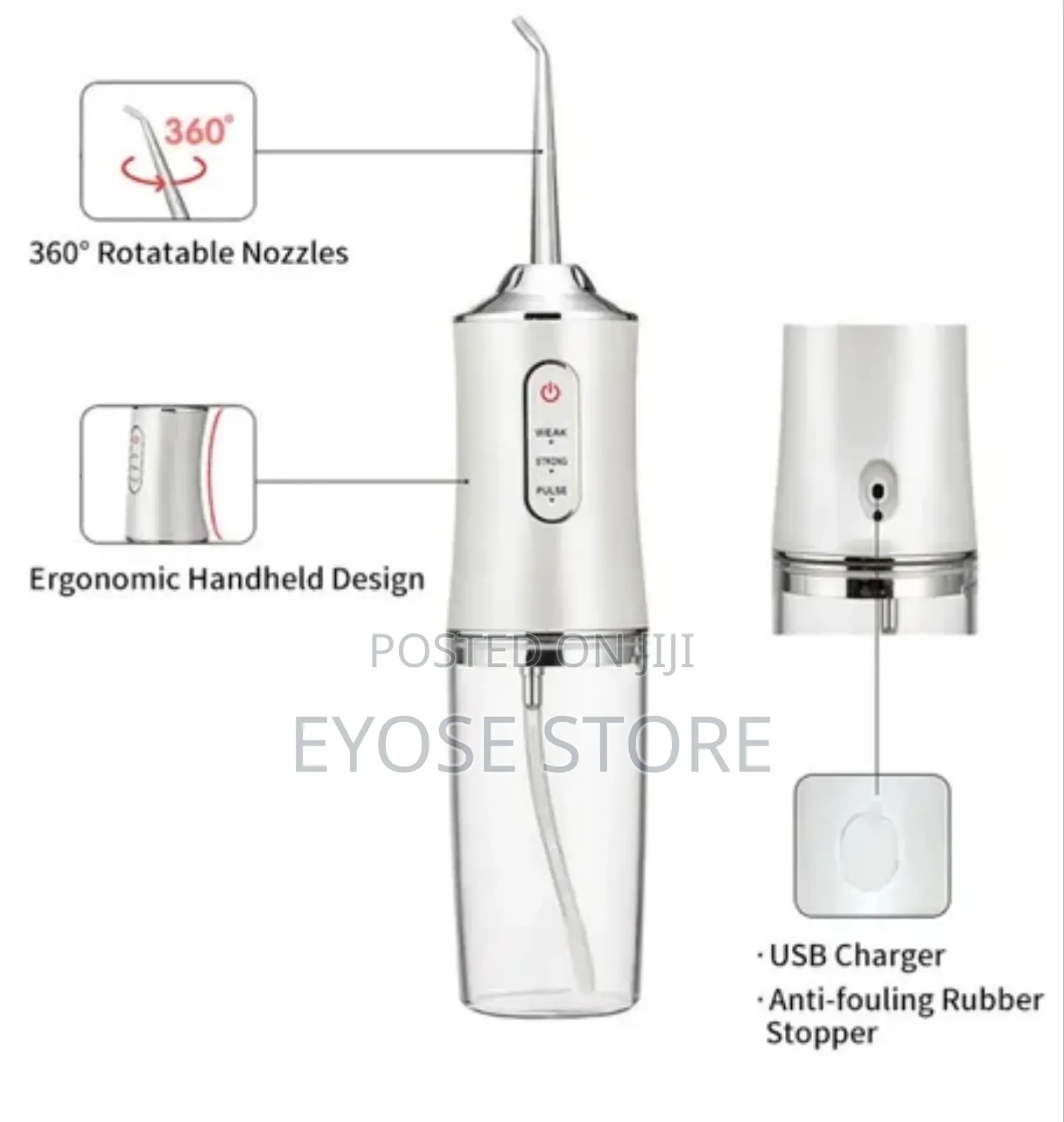 4in1 Rechargeable Portable Water Flosser