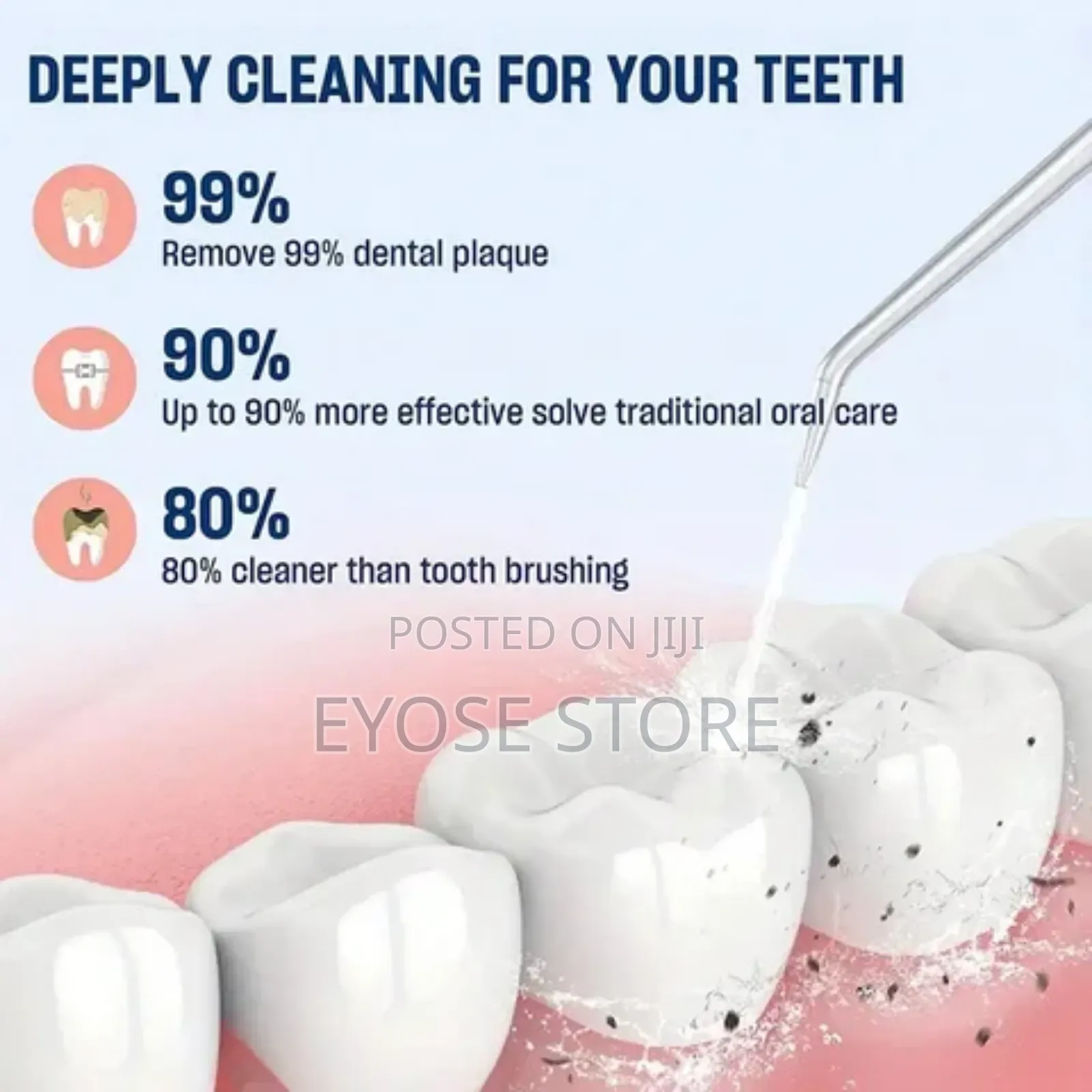 4in1 Rechargeable Portable Water Flosser