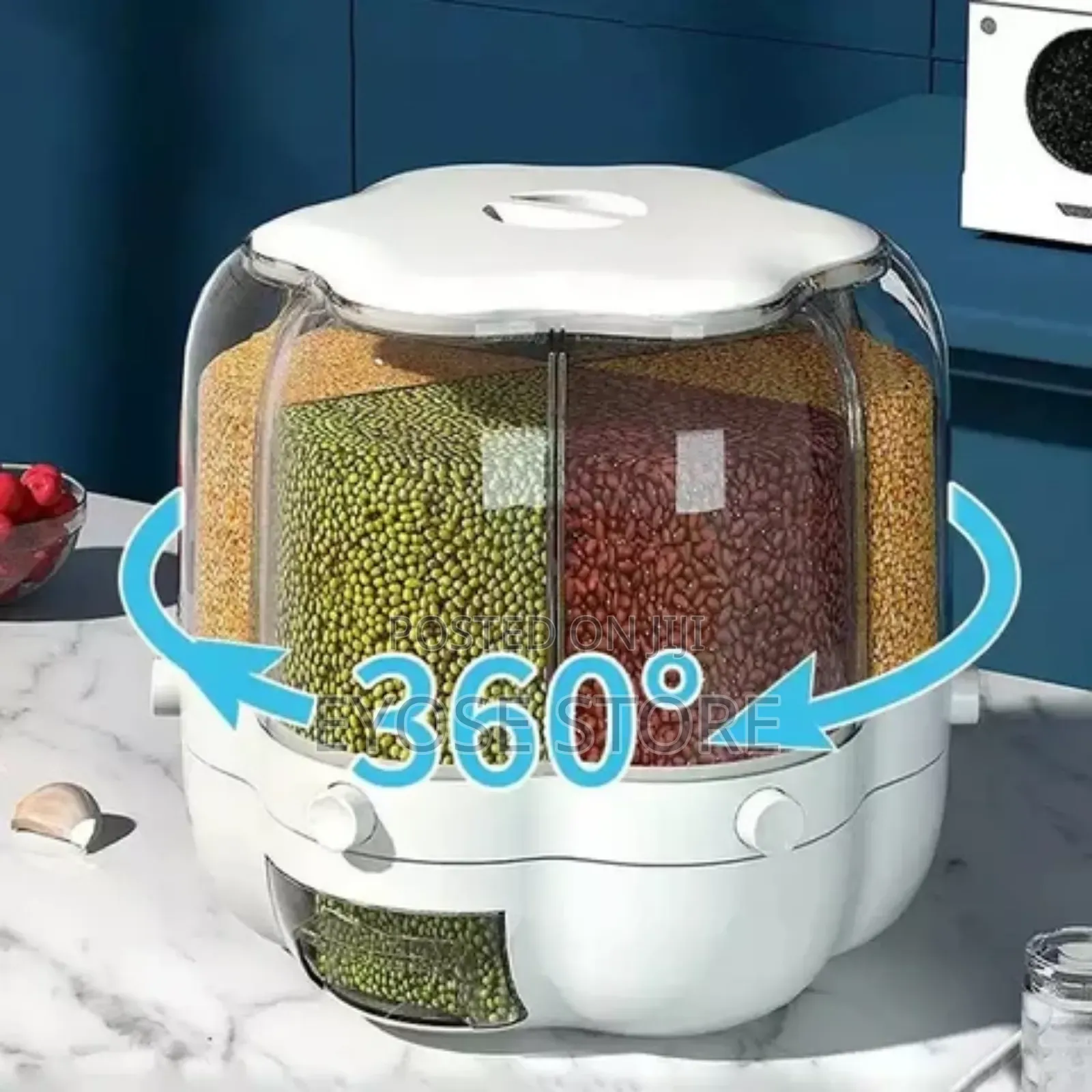 360° የሚሽከረከር የጥራጥሬ ማስቀመጫ