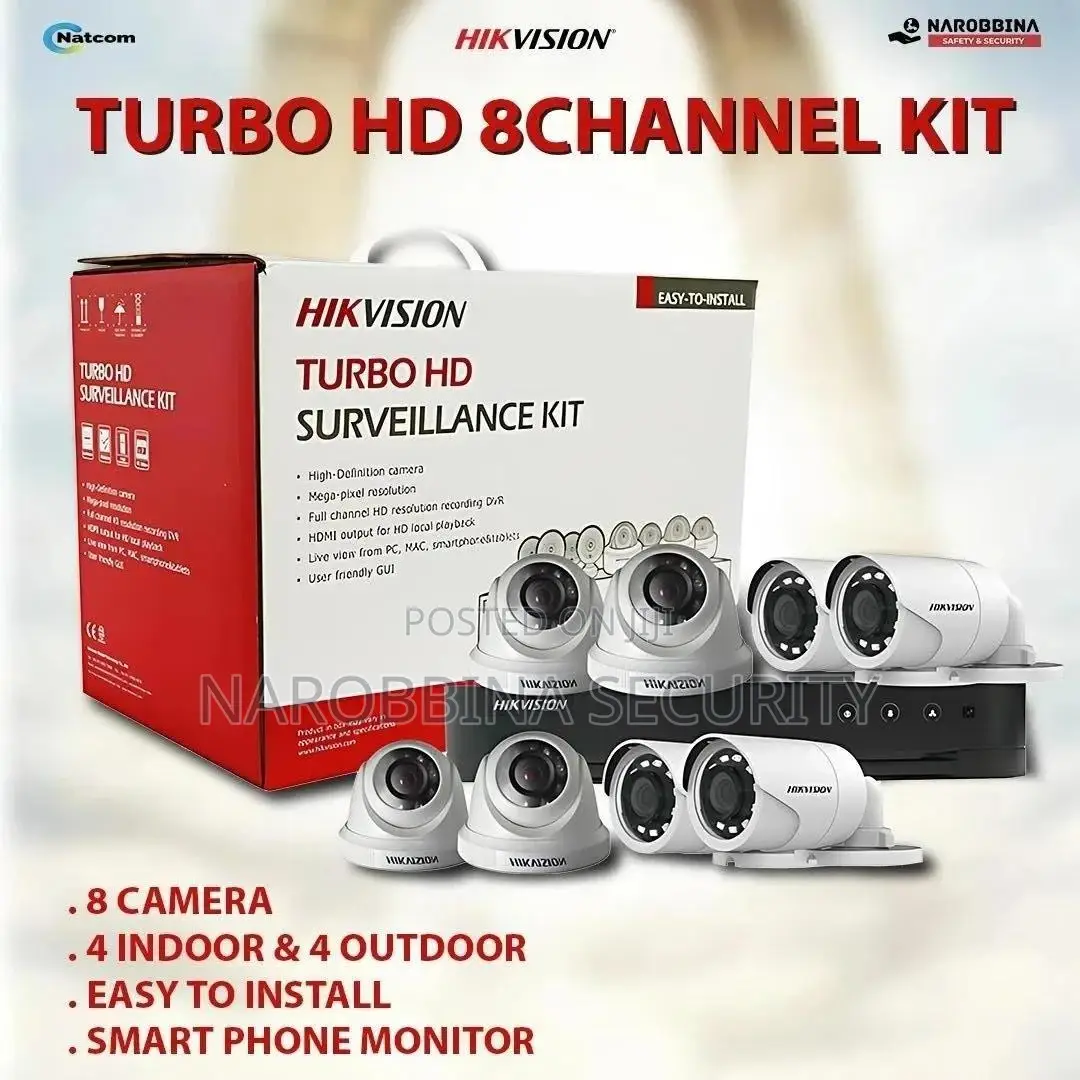 Hikvision Turbo Hd 8channel Kit