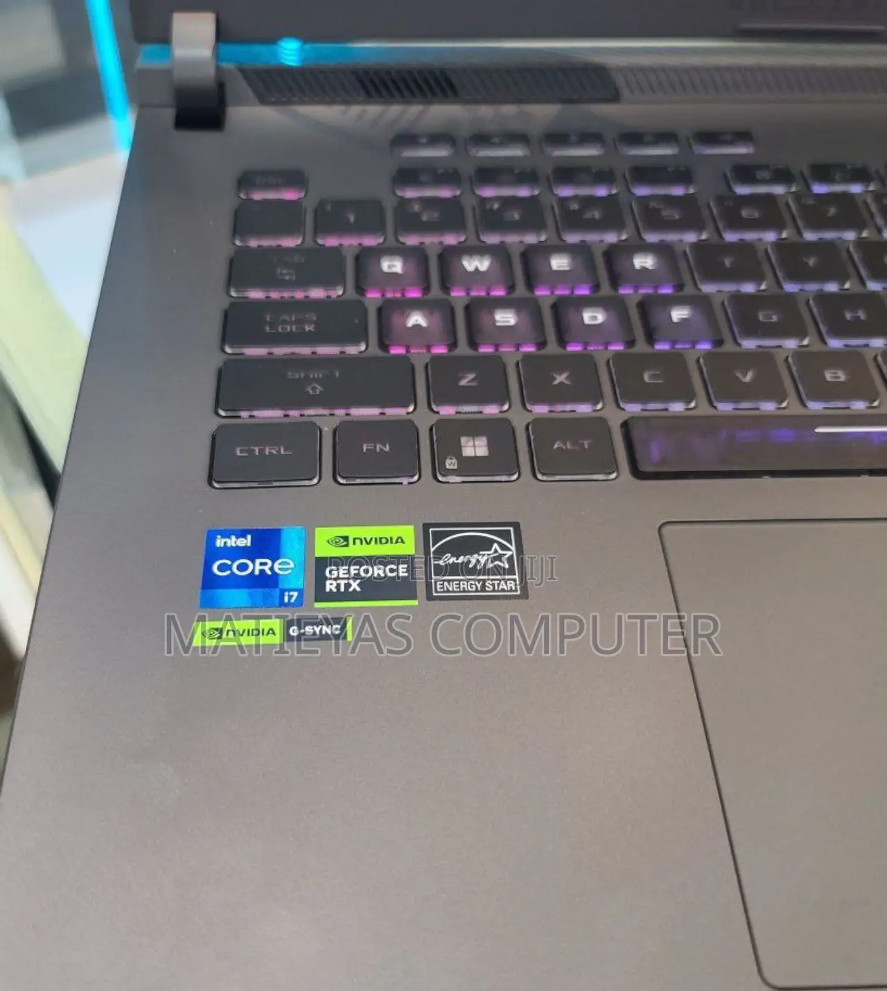 New Laptop Asus ROG Strix G15 16GB Intel Core I7 SSD 1T