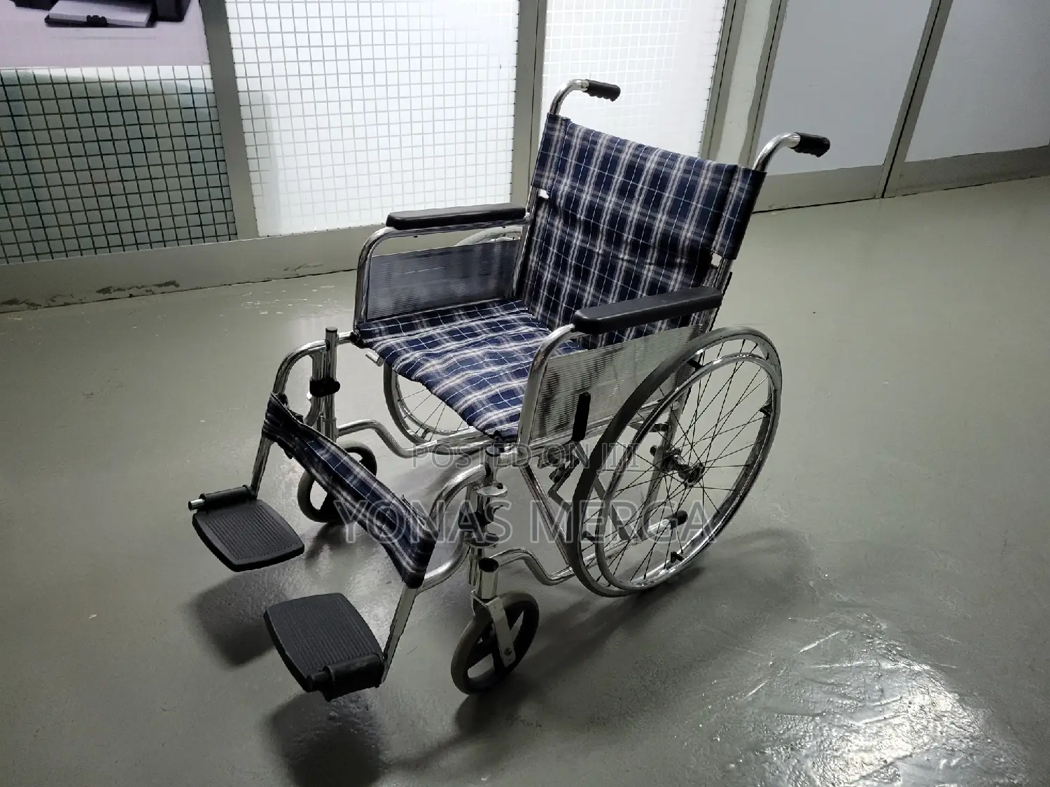 Durable Steel Wheelchair彘second Wheelchair幗hand BRAKES –ዊልቼር