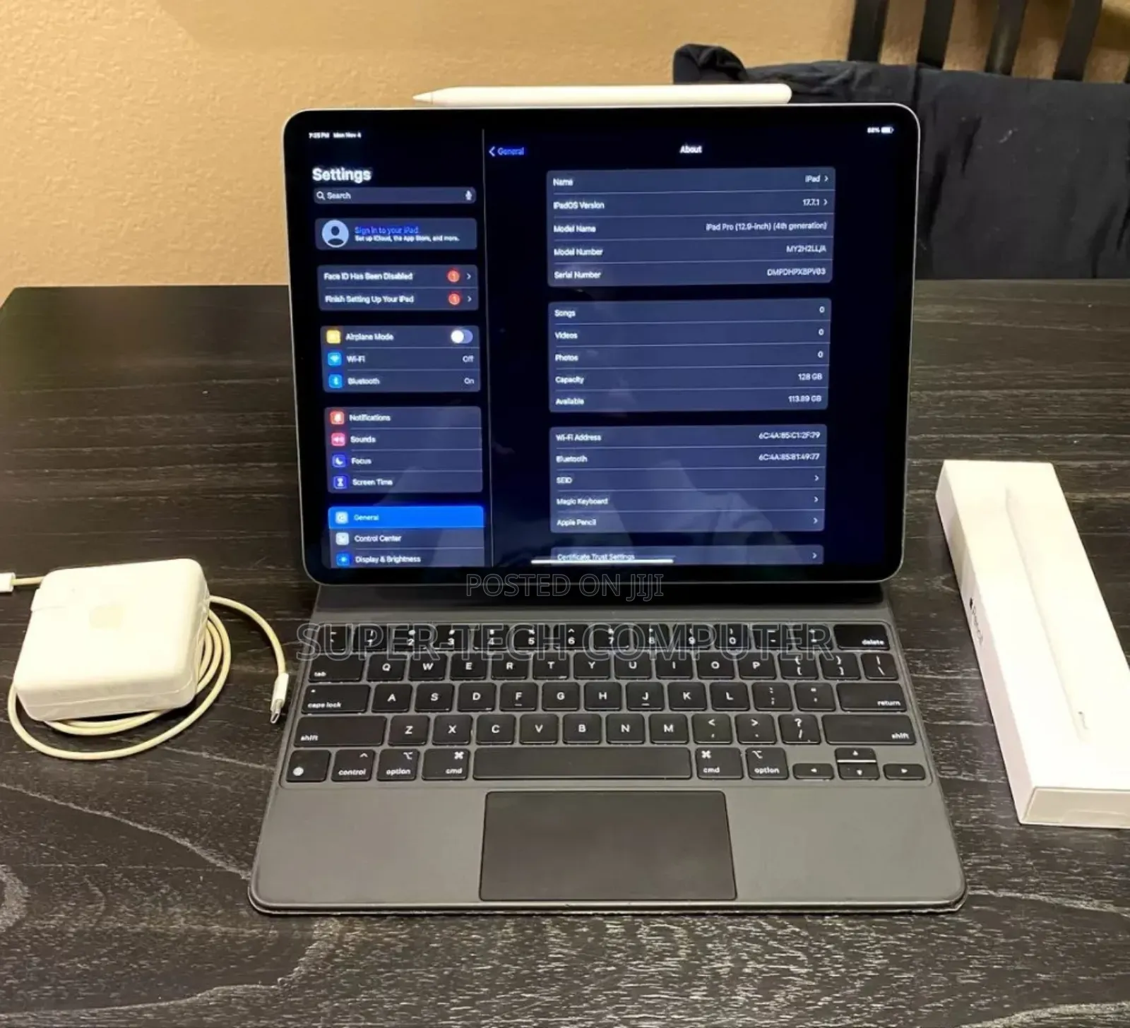 New Apple iPad Pro 11 (2021) 256 GB Gray