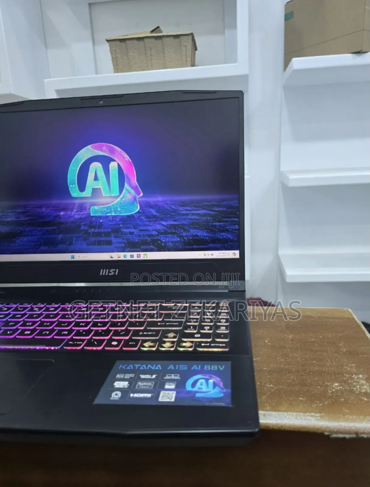 New Laptop MSI Katana 15 16GB AMD Ryzen 7 SSD 1T