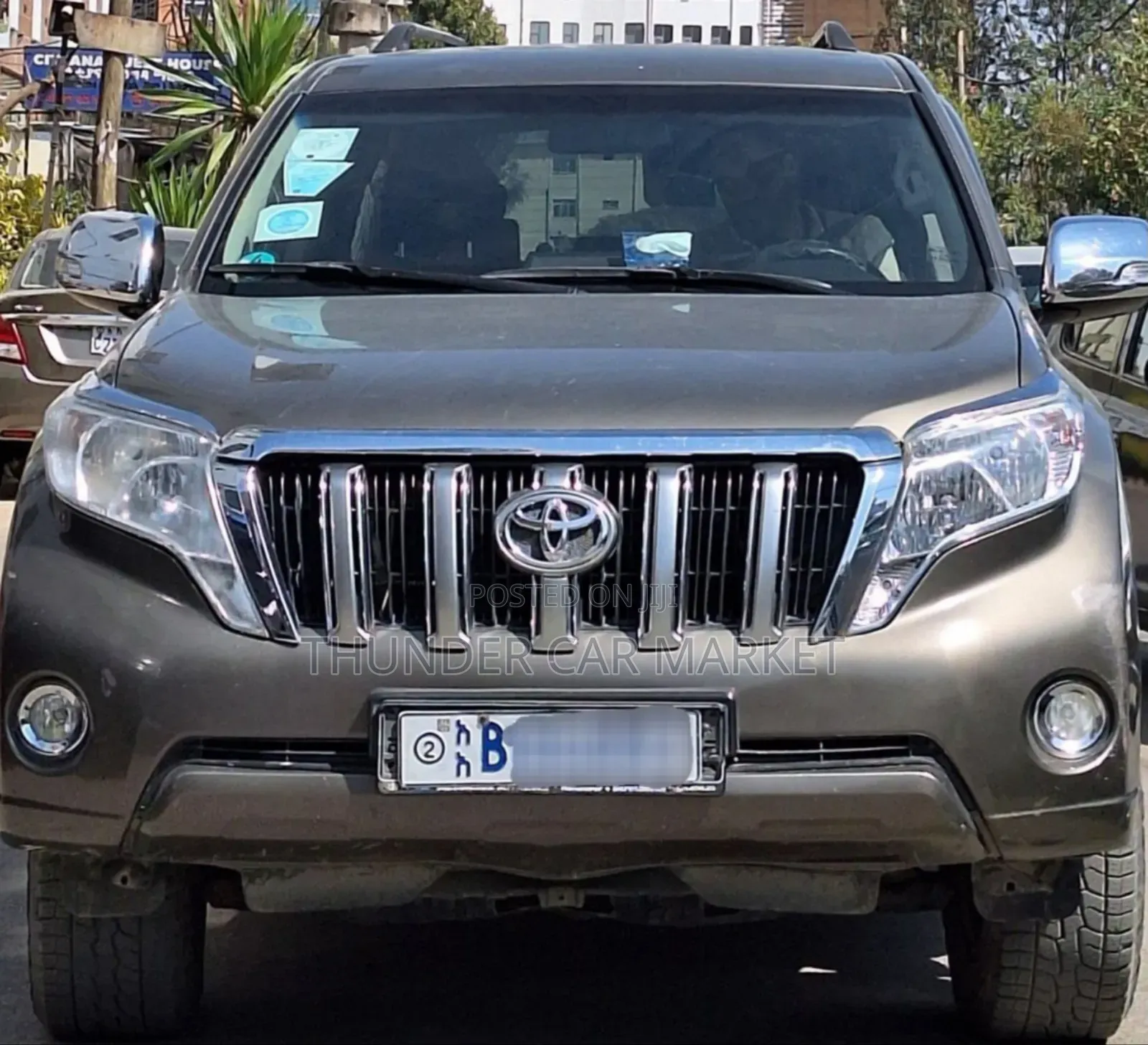Toyota Land Cruiser Prado 2016 Gray