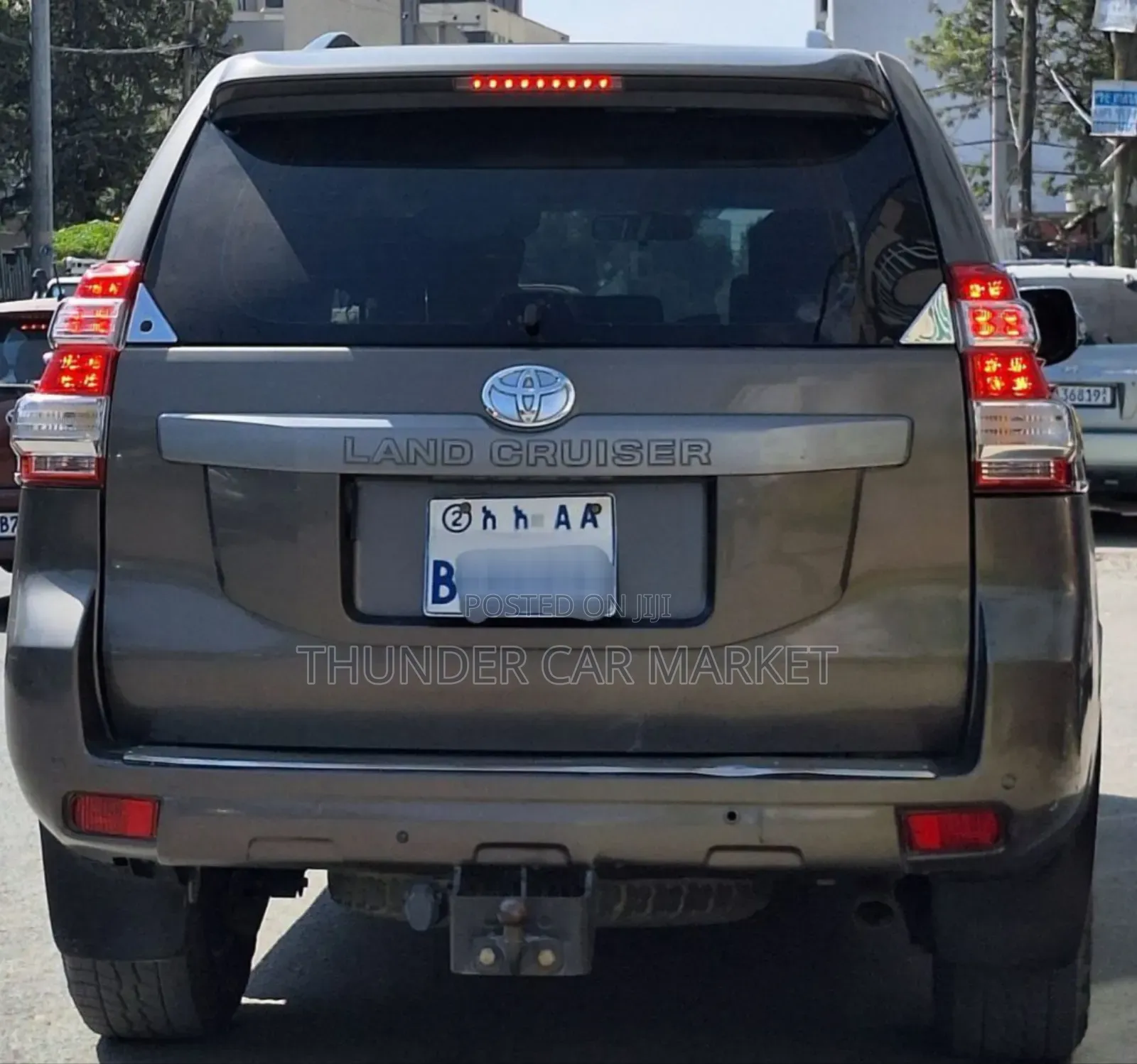 Toyota Land Cruiser Prado 2016 Gray