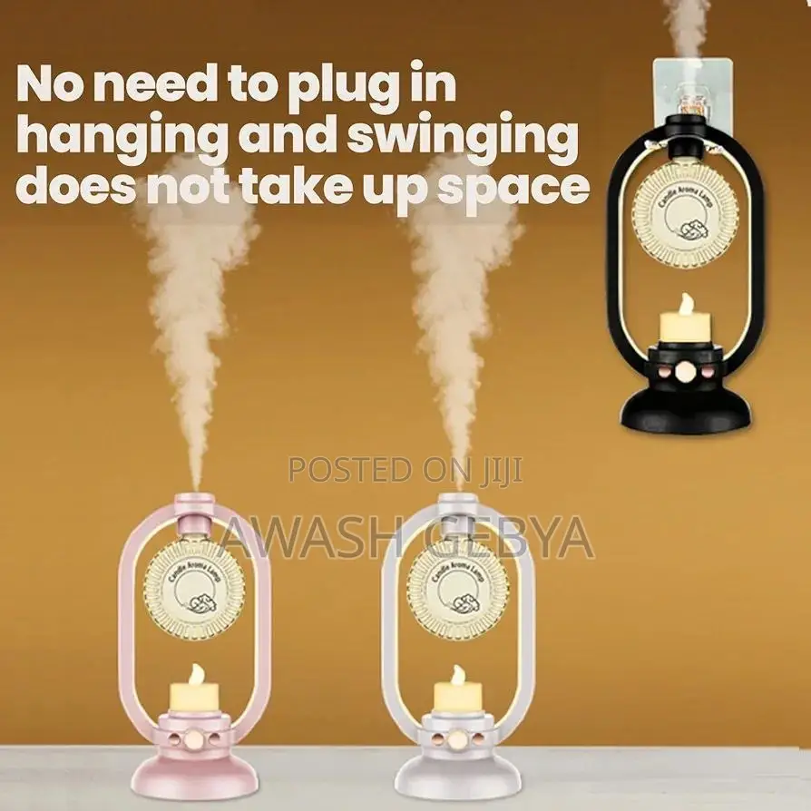 Candle Aroma Lamp Diffuser (Rechargeable)